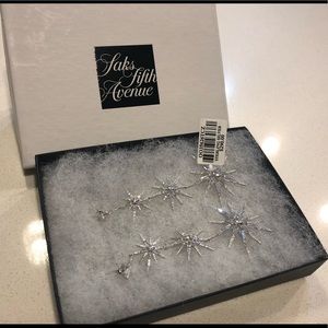Sterling silver designer earrings from Saks 5th